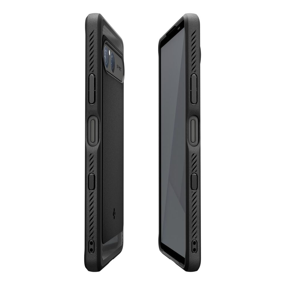 Spigen Rugged Armor Case til Sony Xperia 10 VII - Matte Black