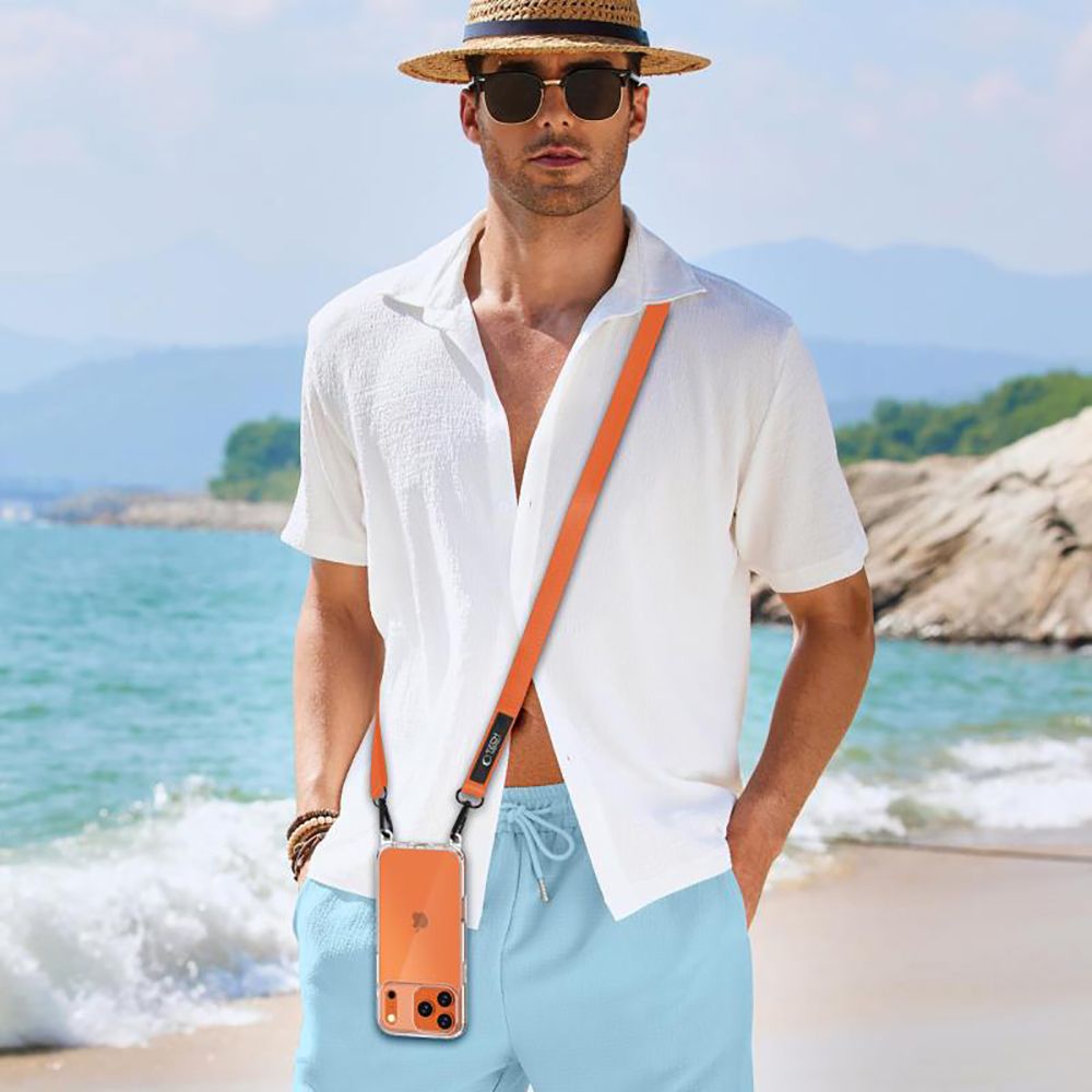 Tech-Protect C6S Rope Crossbody Leash - orange