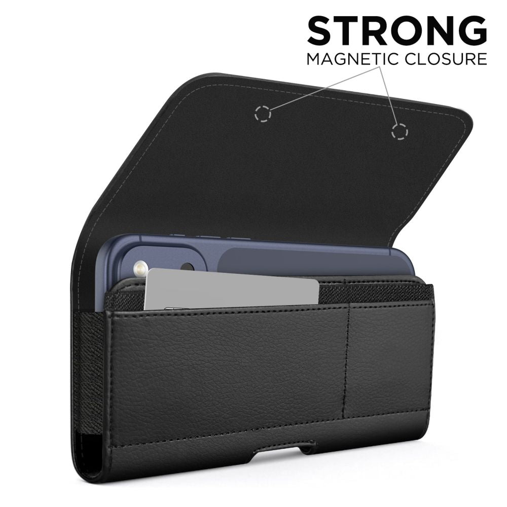 Tech-Protect SM80-hylster til 5.8-6.8" smartphones - sort