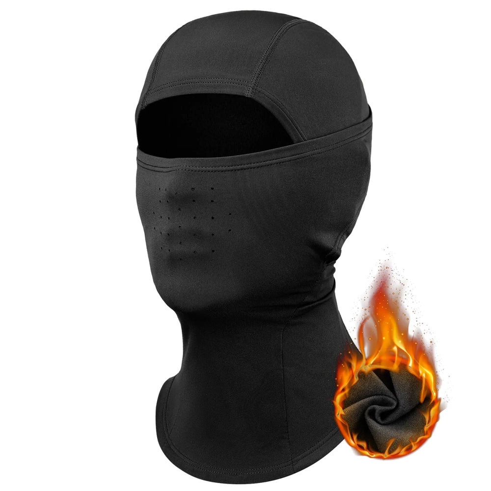Qunature 13230023010 ski balaclava cykel motorcykel balaklava størrelse M - sort