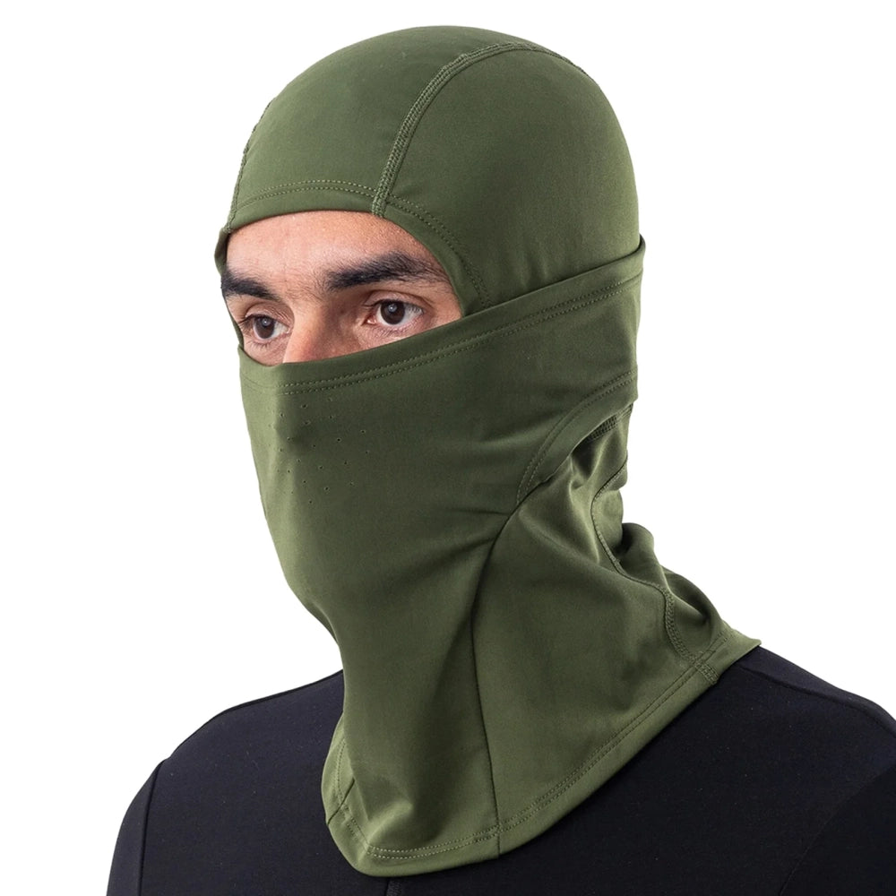 Qunature 13230023015 ski balaclava cykel motorcykel balaklava størrelse L - grøn