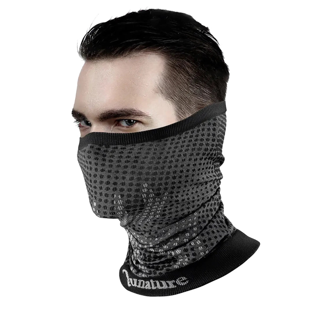 Qunature 11230014002 skisørklæde, sportsbandana, universel størrelse - sort