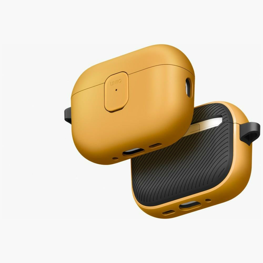 Uniq Clyde Case til AirPods Pro 3. generation - gul-grå