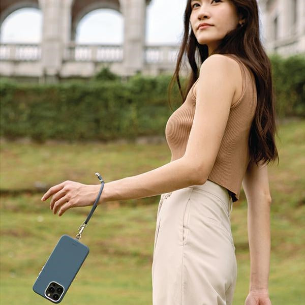 Uniq Coehl Laurel Håndbinde Telefon Lanyard - sort