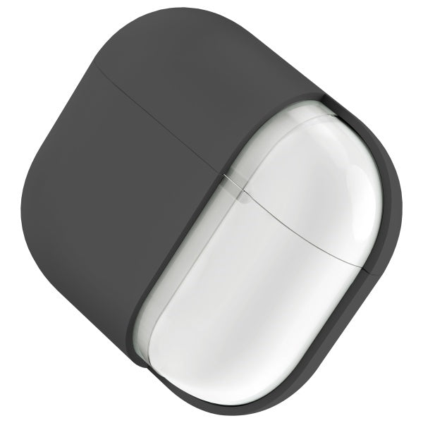 Uniq Lino Silicone AirPods 4 Case - Grå