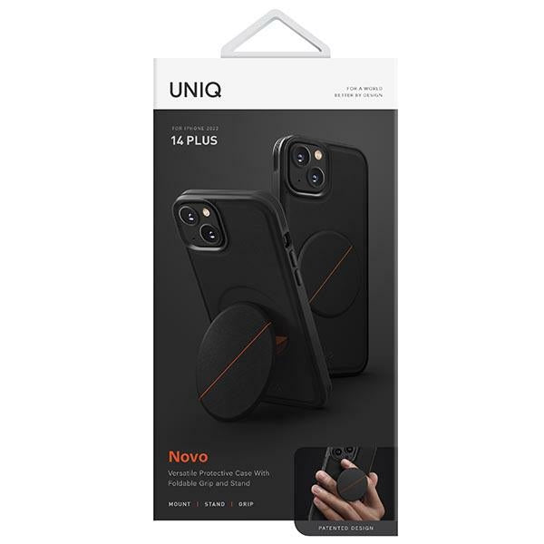 Uniq Novo Case til iPhone 14 Plus / 15 Plus - sort