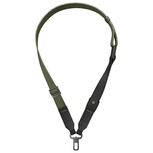 Uniq Vista 2-i-1 telefon lanyard - grøn og sort