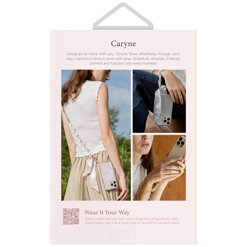 Uniq Coehl Caryne 2-i-1-telefonstreng - creme