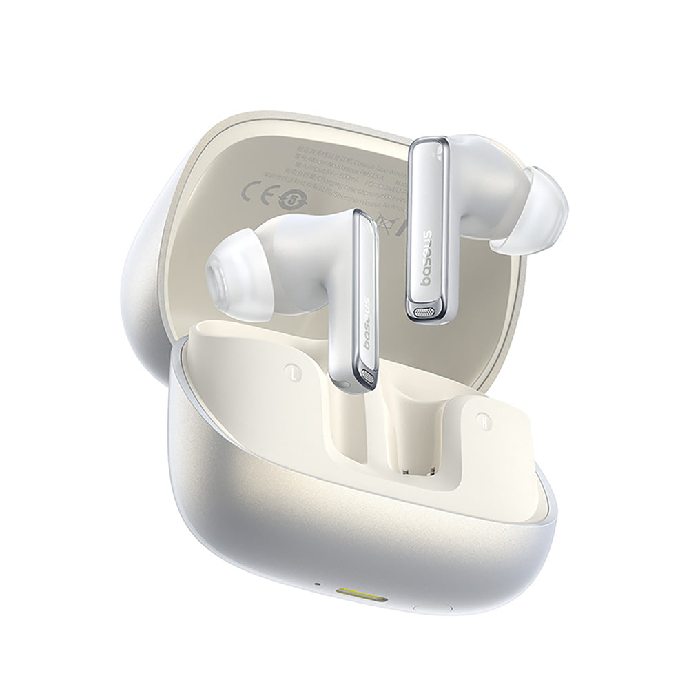 Baseus Bowie M2s Ultra TWS Wireless In-Ear Headphones with Interactive Screen - White