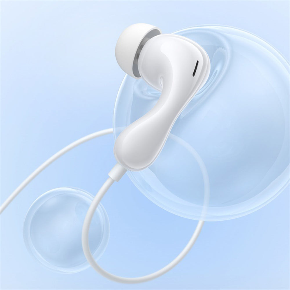 Baseus Encok CZ20 In-Ear Wired USB-C hovedtelefoner - hvid