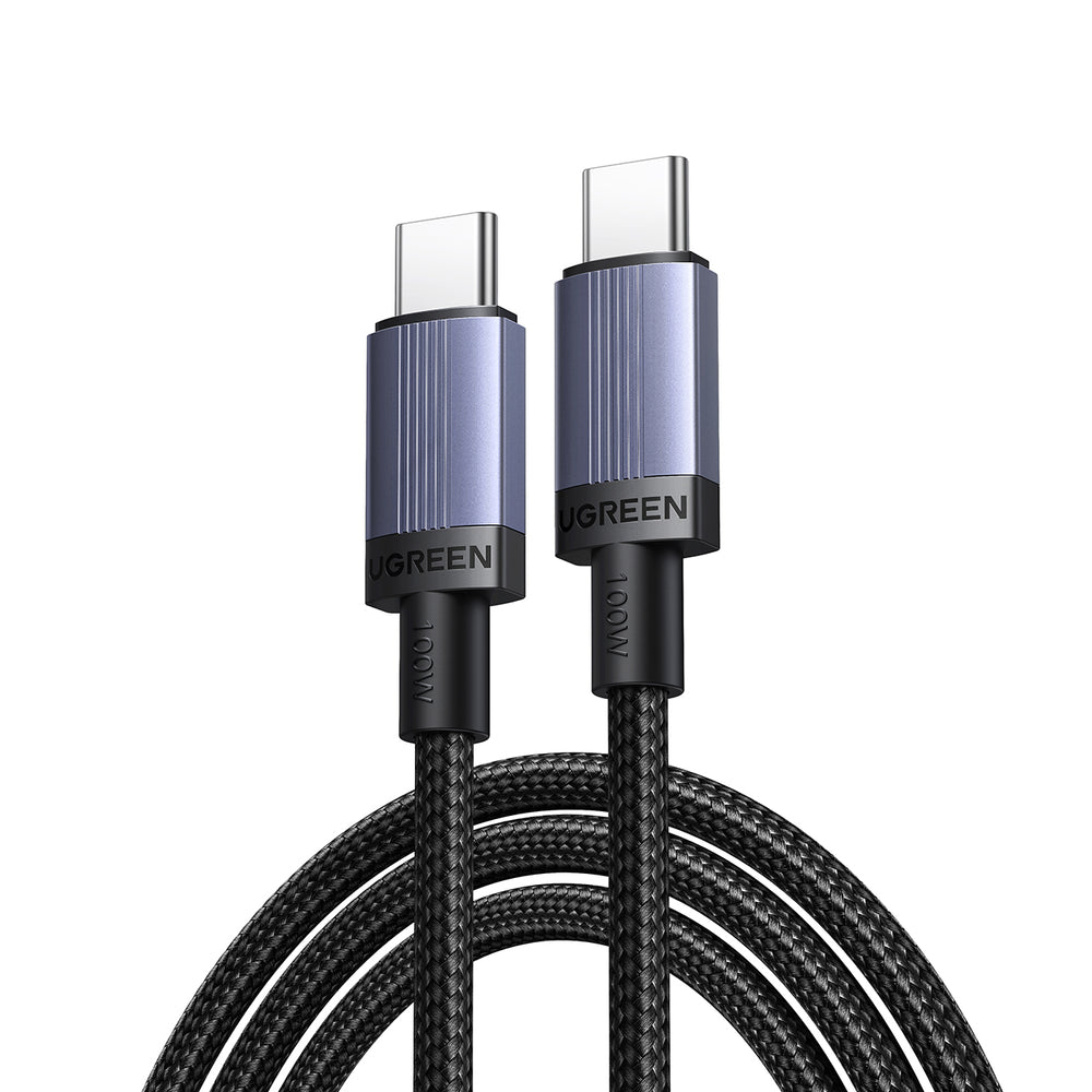 Ugreen USB-C til USB-C PD-kabel 100W 5A 2m - sort