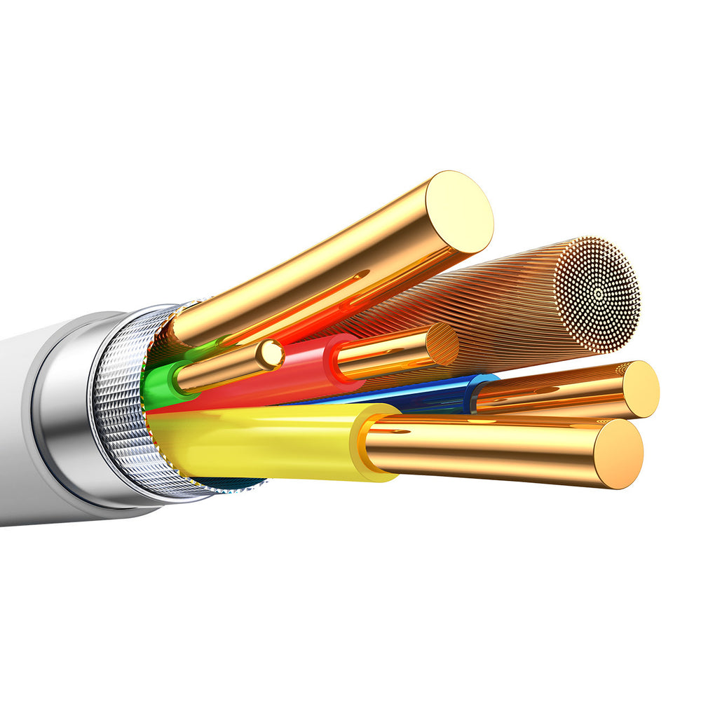 Joyroom S-A59 Vibrant Series 30W USB-C - Lightning kabel 1,2m - hvid
