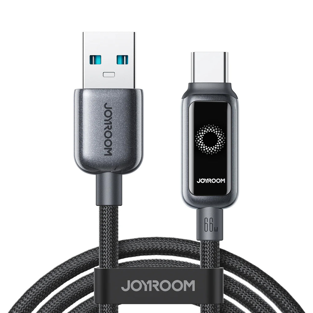 Joyroom S-A55 StarFlight 66W USB-A - USB-C cable 1.2m - black