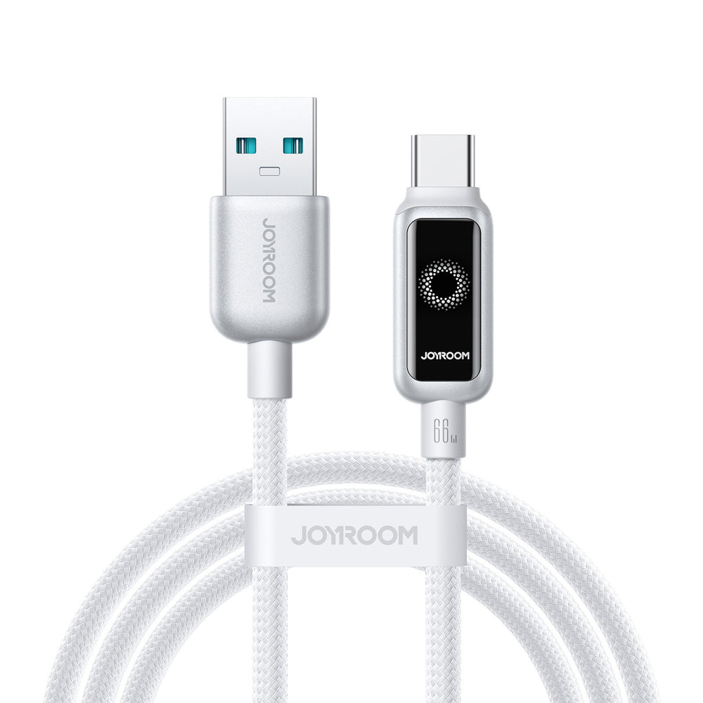 Joyroom S-A55 StarFlight 66W USB-A - USB-C Cable 1.2m - White