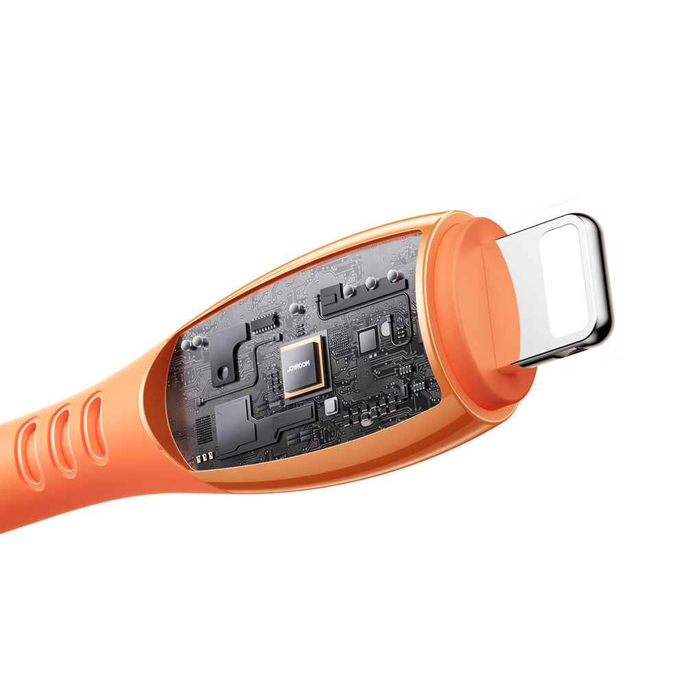 Joyroom S-A59 Vibrant Series 30W USB-C - Lightning kabel 1,2 m - orange