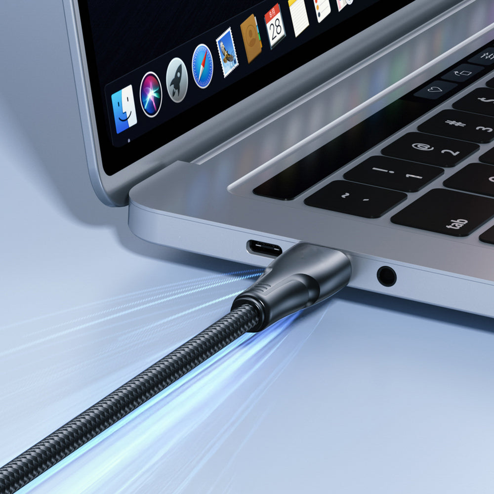 Joyroom S-A11 Surpass kabel 60W USB-C - USB-C 0,25m - sort
