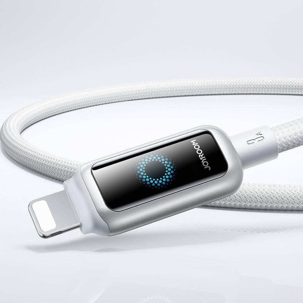 Joyroom S-A55 StarFlight 3A USB-A - Lightning cable 1.2m - white