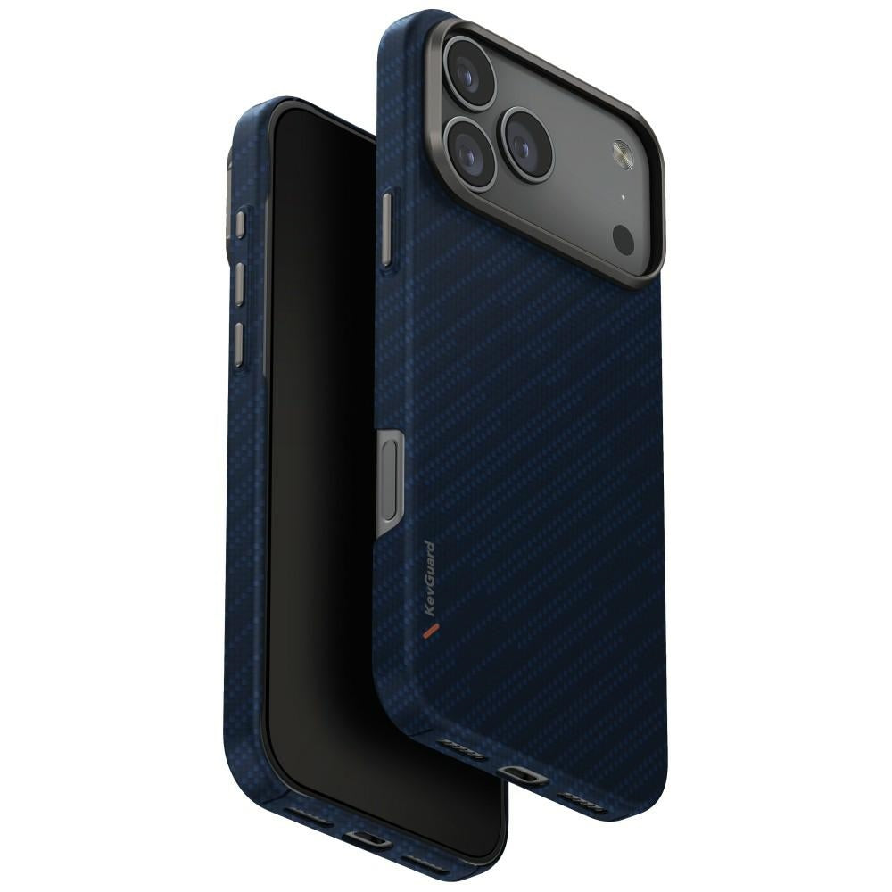 Uniq Keva EDGE Magclick opladningsfoder til iPhone 17 Pro Max - Blå