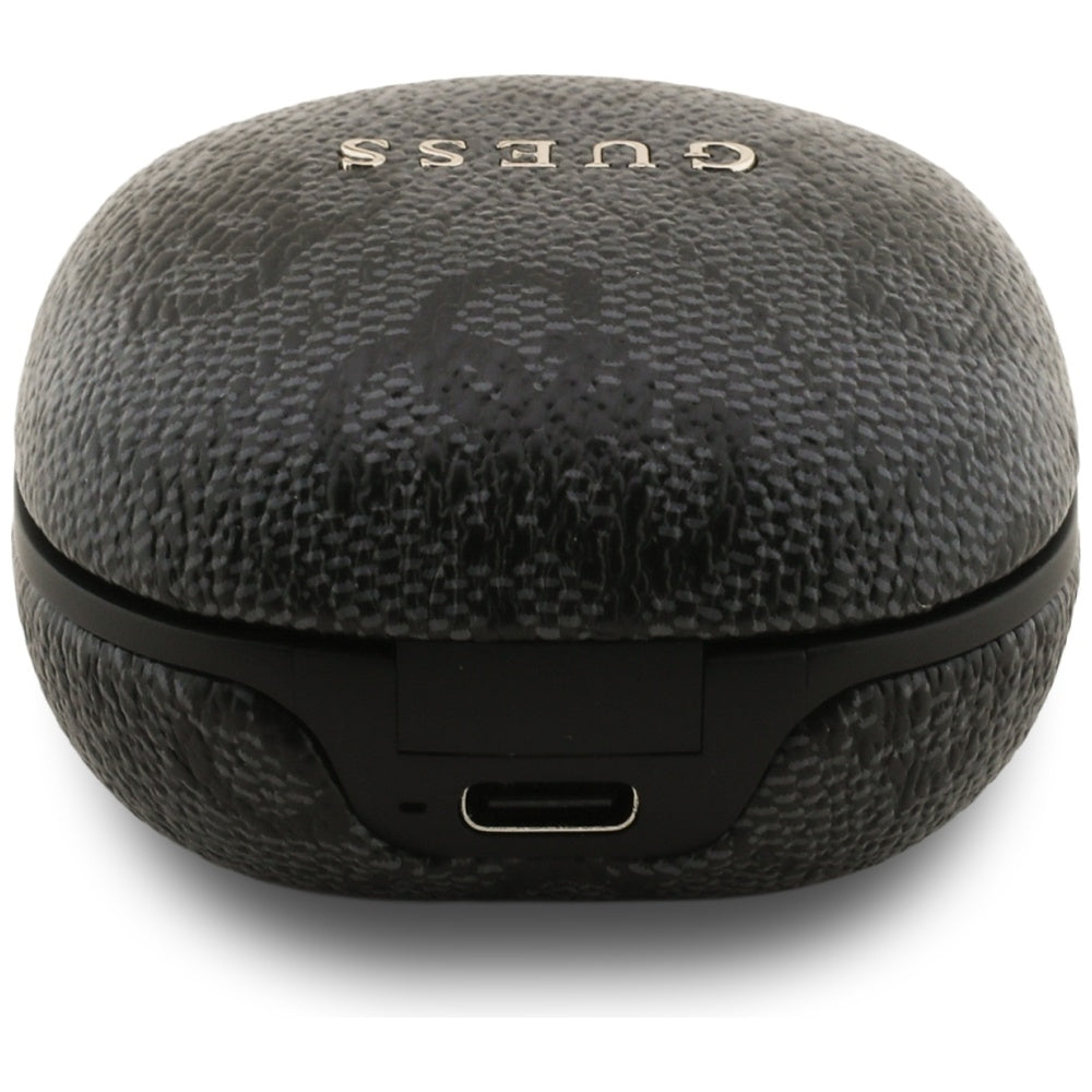 Guess 4G Classic Metal Logo TWS ENC hovedtelefoner - sort