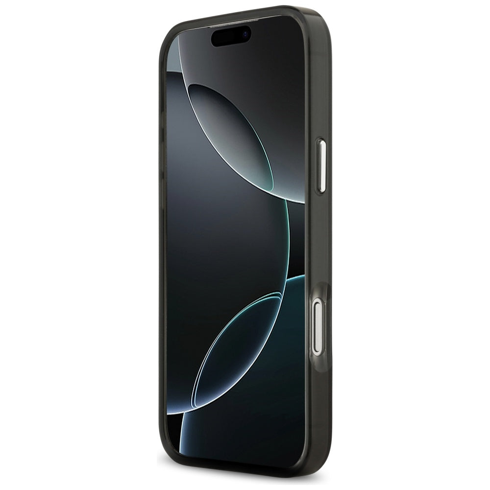 Karl Lagerfeld IML Aquarelle Karl & Choupette & Logo MagSafe Case til iPhone 17 Pro - sort