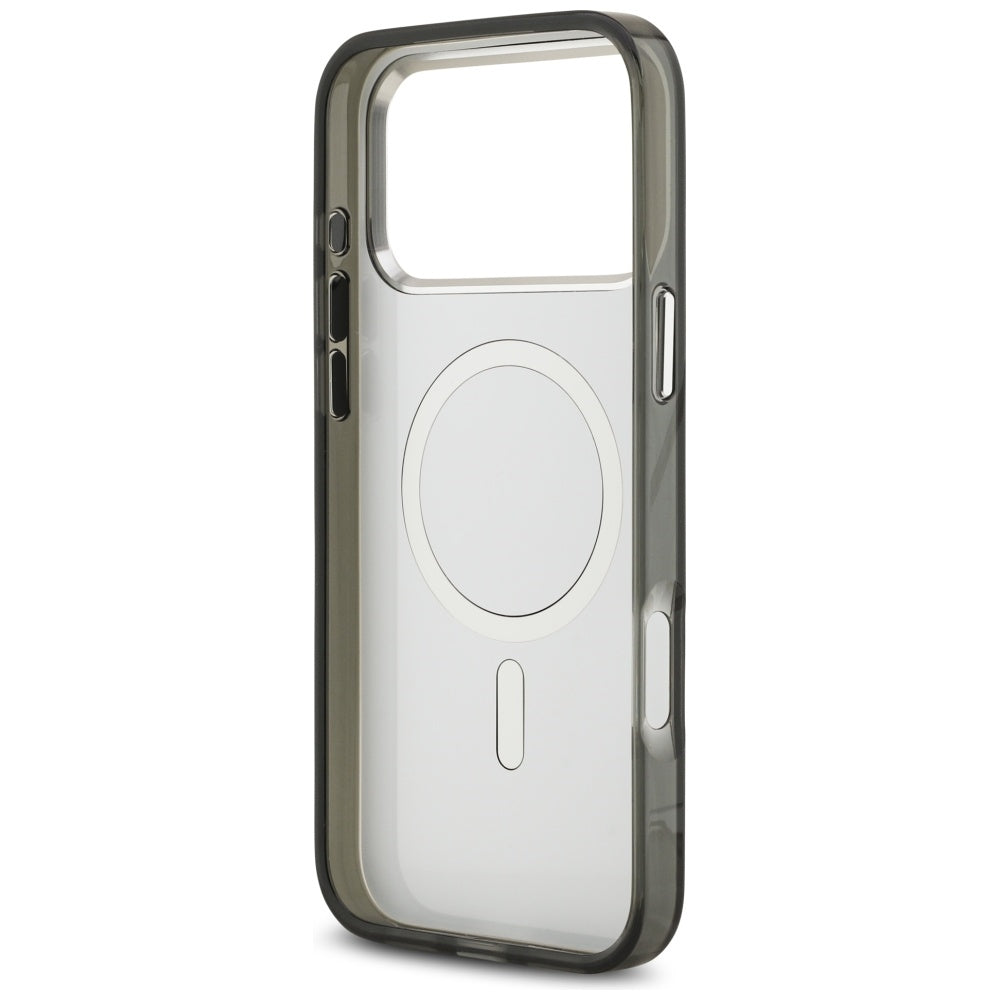 Karl Lagerfeld IML Aquarelle Karl & Choupette & Logo MagSafe Case til iPhone 17 Pro - sort