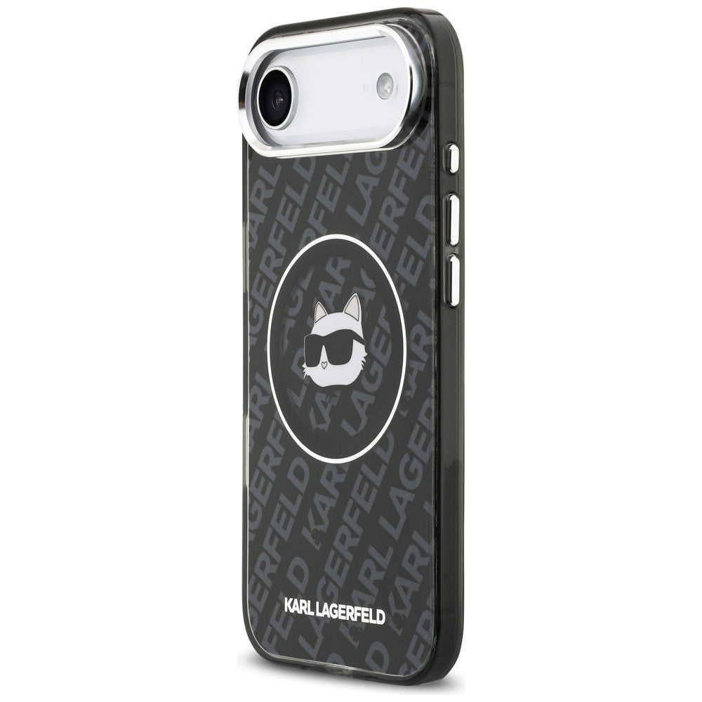 Karl Lagerfeld IML Choupette Head Logo MagSafe iPhone Air Case - sort