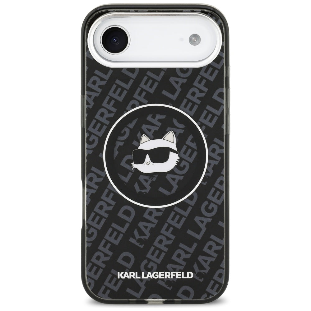 Karl Lagerfeld IML Choupette Head Logo MagSafe iPhone Air Case - sort