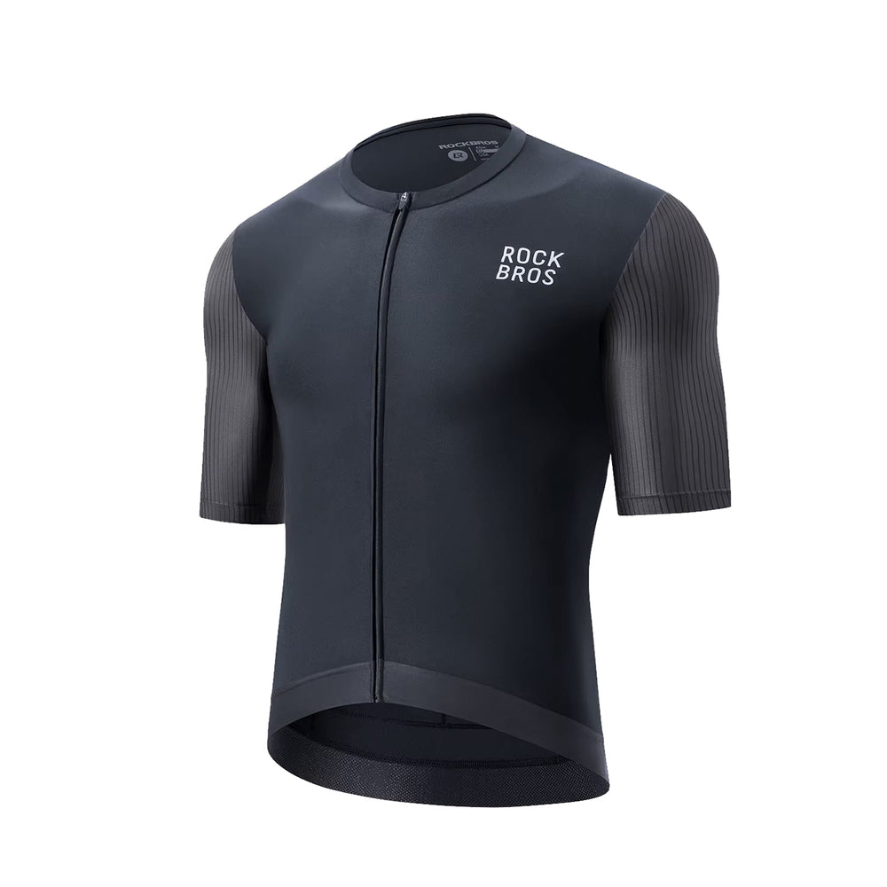 Rockbros 15200025 kortærmet cykeltrøje størrelse M - sort