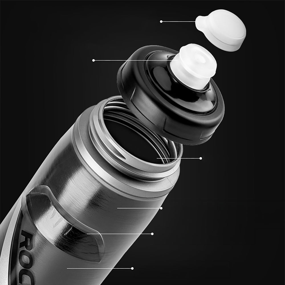 Rockbros Thermal Bike Bottle 620 ml BPA Free - Gradient Black