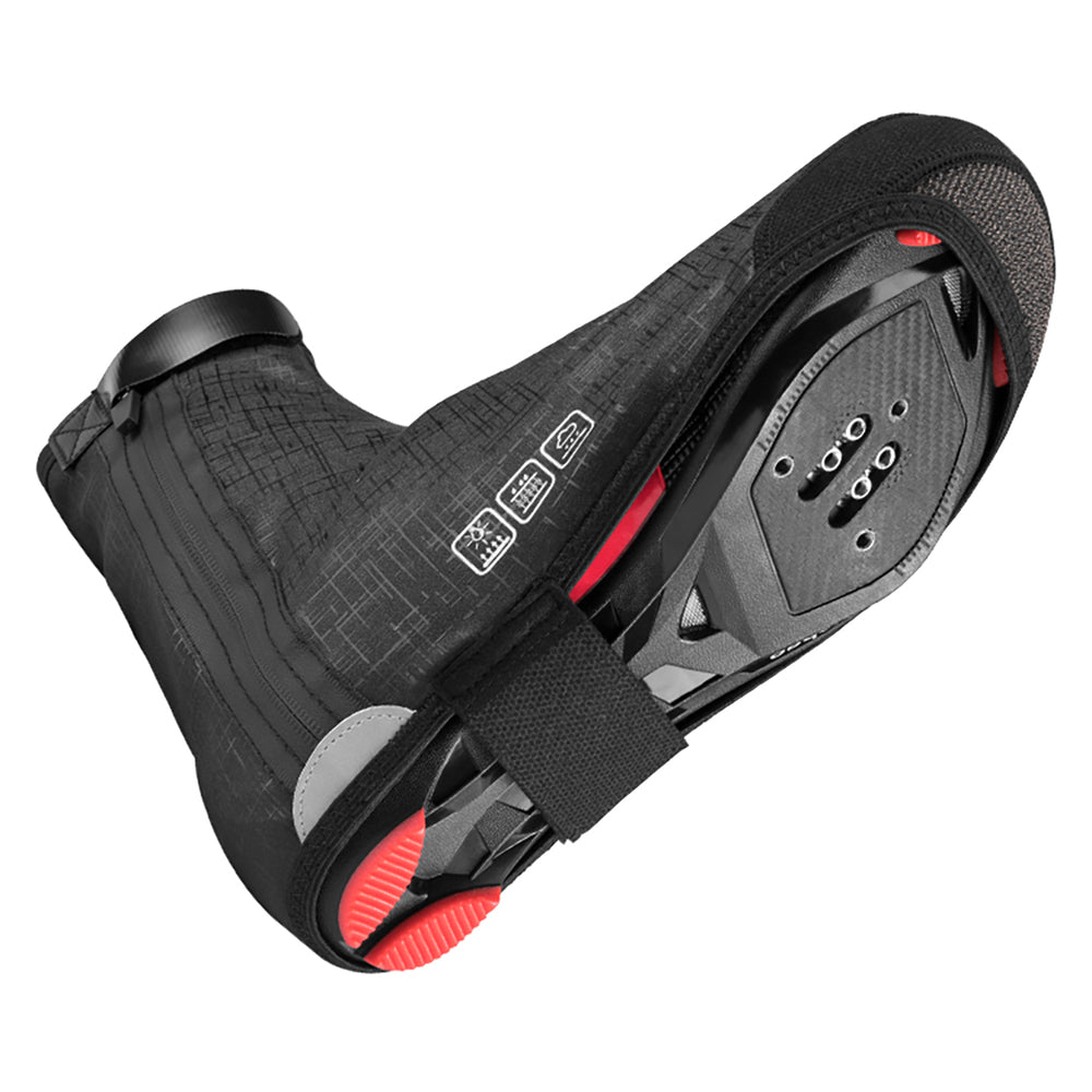 Rockbros LF1081 Windproof Waterproof Shoe Covers 42-46 cm - Black