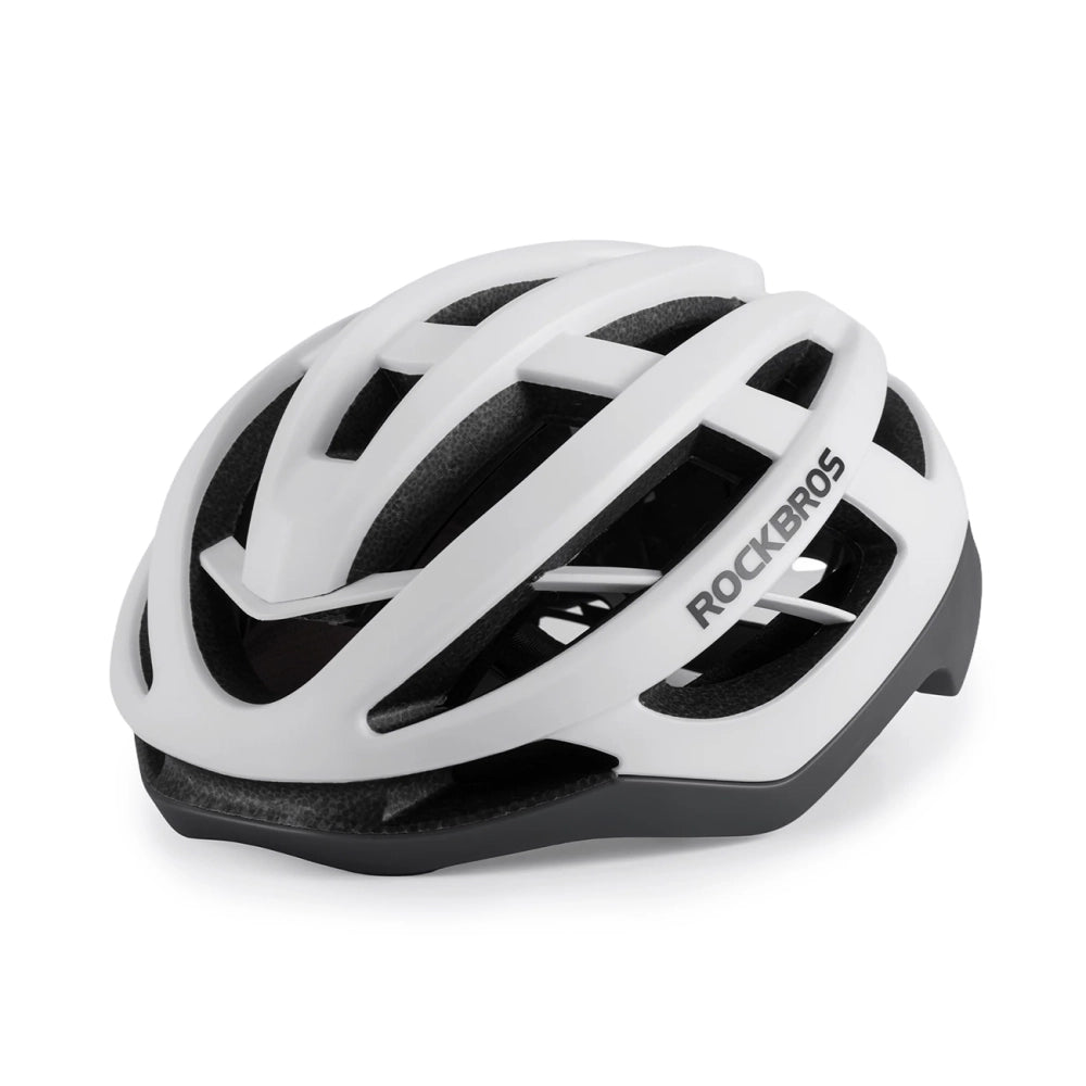 Rockbros HC-58WG-M cykelhjelm 55-58 cm - hvid-grå
