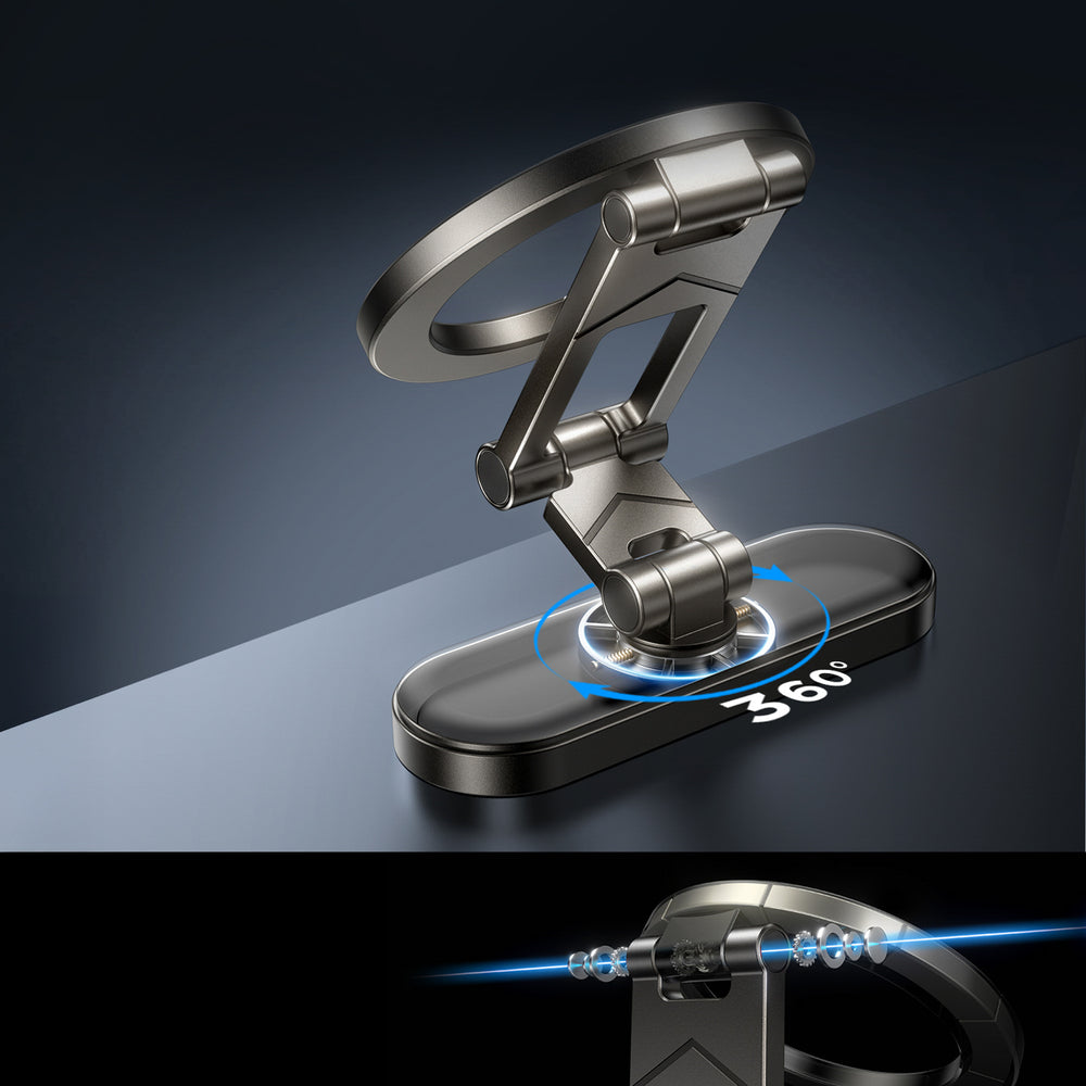 Joyroom JR-ZS520 magnetic phone holder for metal surfaces - titanium