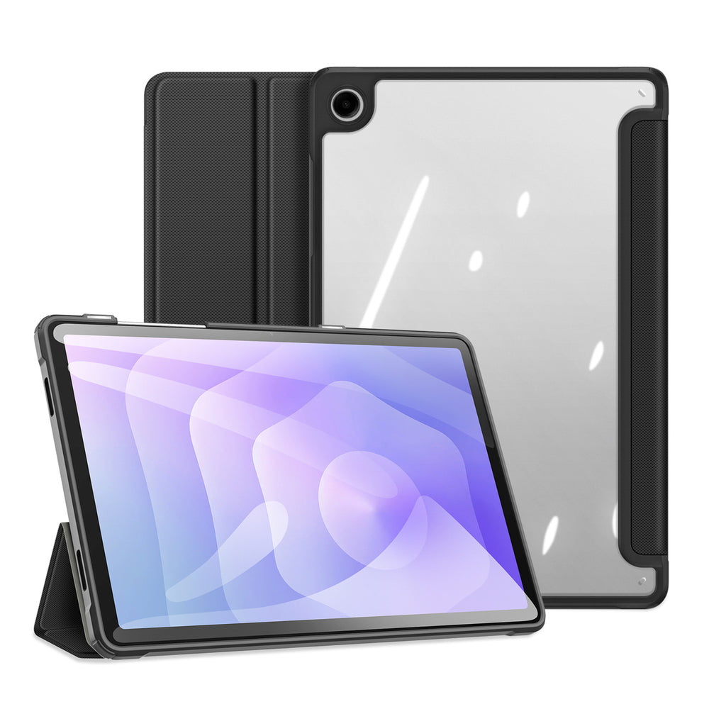 Dux Ducis Toby Armored Flip Case til Samsung Galaxy Tab A11 Plus/A9 Plus - sort
