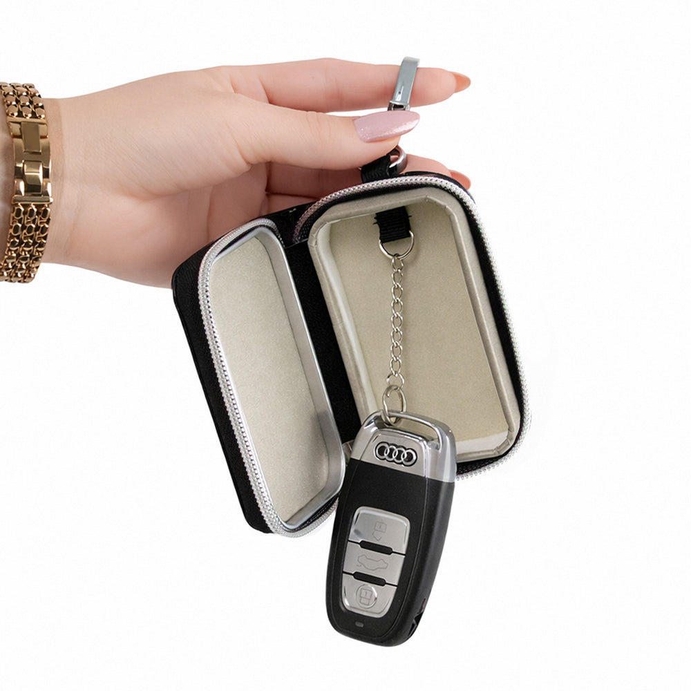 Wozinsky WBS-20 RFID Anti-Theft Car Key Case - Faraday Cage - sort