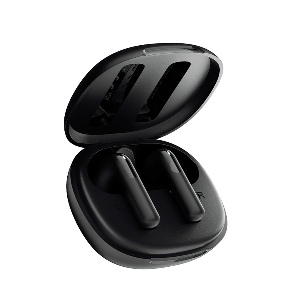 QCY AilyBuds E10 In-Ear Headphones with ENC LDAC Hi-Res Audio IPX4 Bluetooth 5.4 - Black