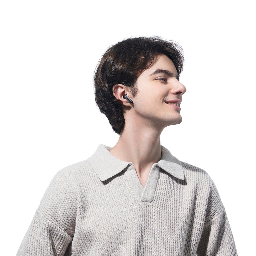 QCY AilyBuds Pro+ In-Ear Headphones with ANC LDAC IPX5 Bluetooth 5.3 - Black