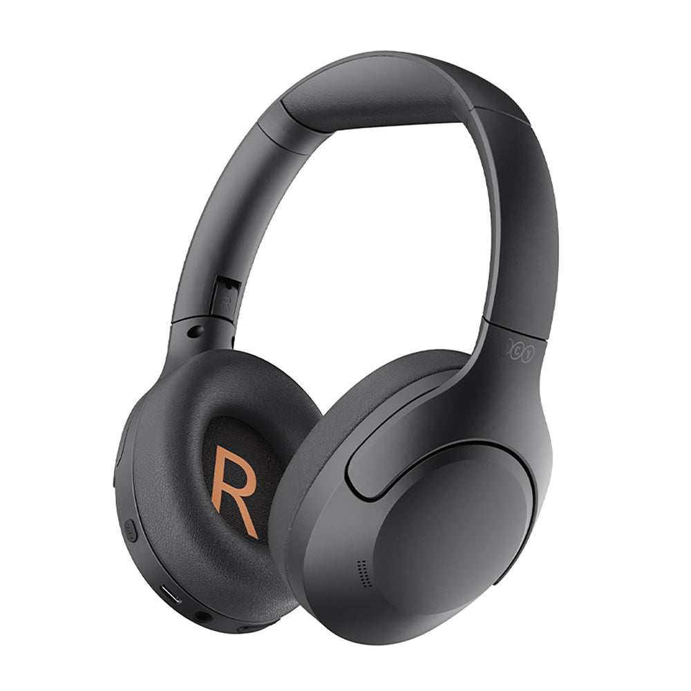 QCY H3 Lite Over-Ear Headphones med ANC Bluetooth 5.3 - sort