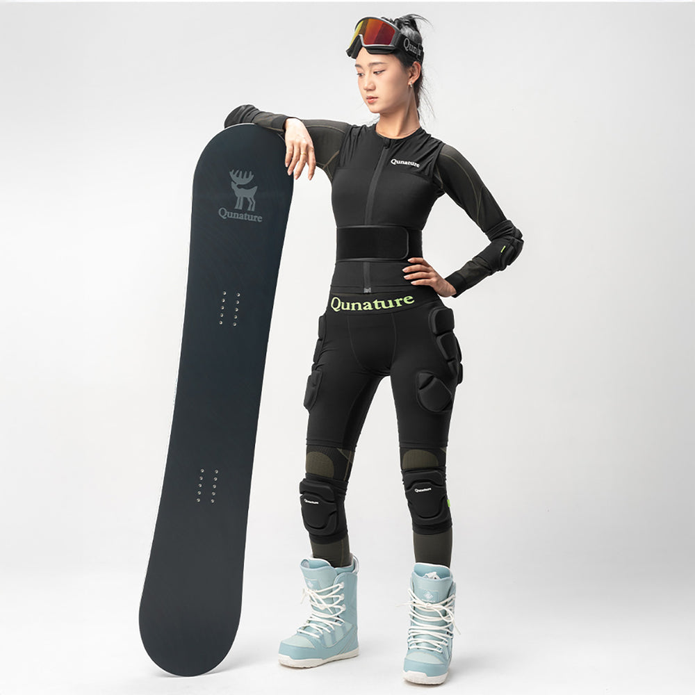 Qunature ski hofte beskyttere - Advanced XL Skier Snowboard skøjter - sort