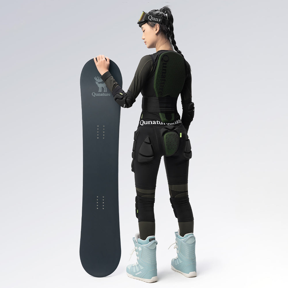 Qunature ski hofte beskyttere - Advanced XL Skier Snowboard skøjter - sort