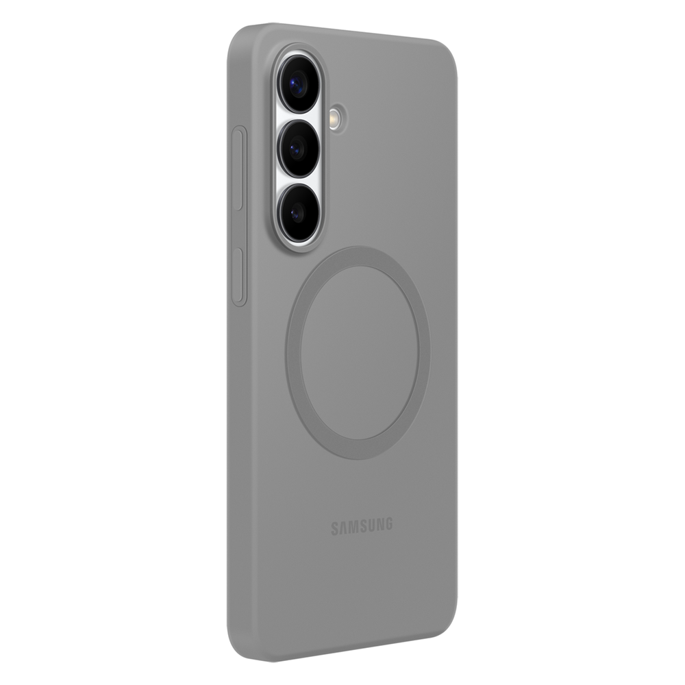 Samsung Silicone Magnet Case til Samsung Galaxy S26, MagSafe Kompatibel - Grå