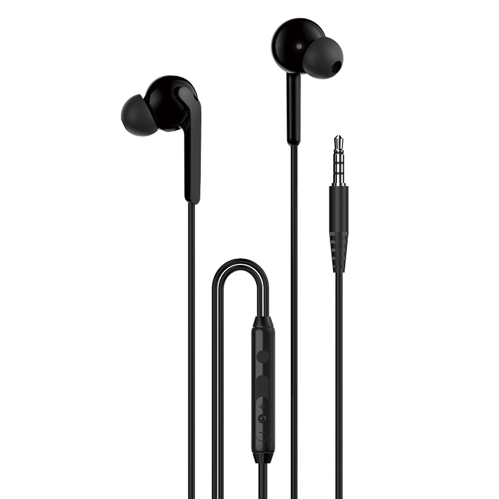 Dudao X3+ Wired USB-C In-Ear Headphones - sort
