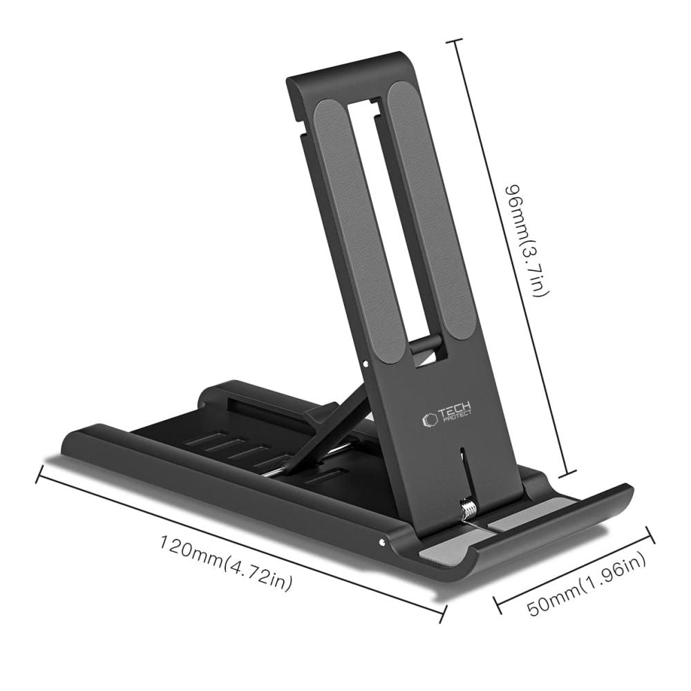 Tech-Protect Z5 smartphone og tablet stand - sort