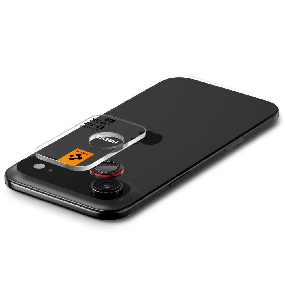 Spigen Optik Pro L-Series 2-pack iPhone Air Lens Glass - Black and Red