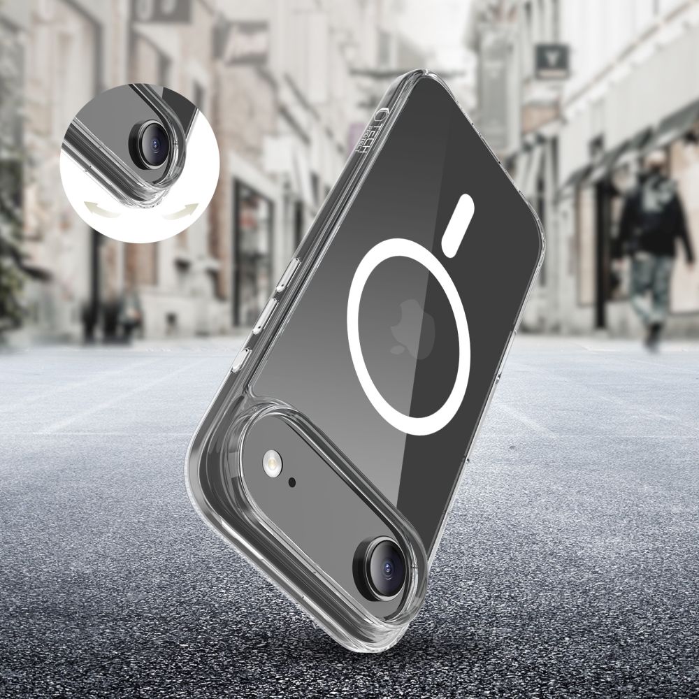 Tech-Protect Flexair Hybrid CC MagSafe Case til iPhone Air - klar