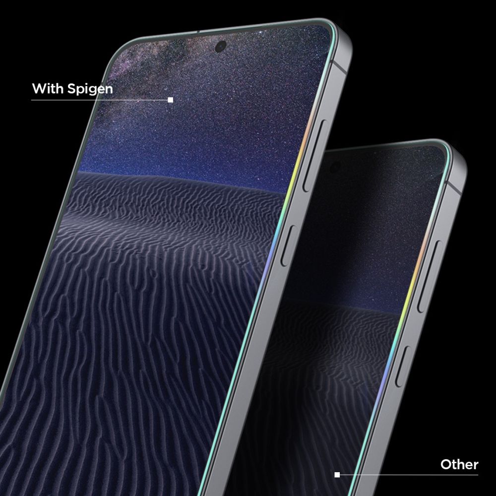 Spigen Glas.tR "EZ Fit Pro" Tempered Glass 2-pack for Samsung Galaxy S25 FE