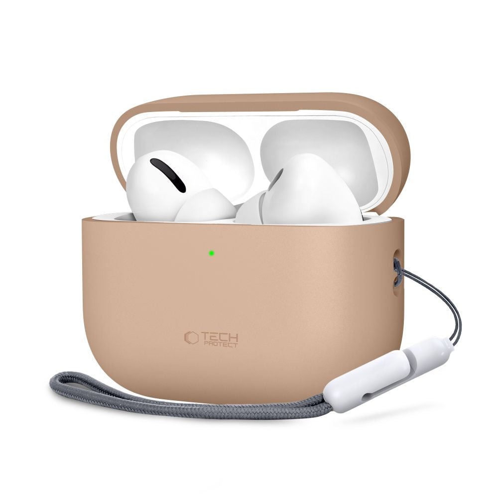 Tech-Protect Silicone Case til AirPods Pro 3 - Beige