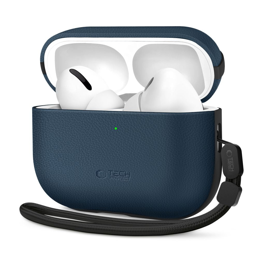 Tech-Protect NaturalFit Case til AirPods Pro 3 - Navy Blue
