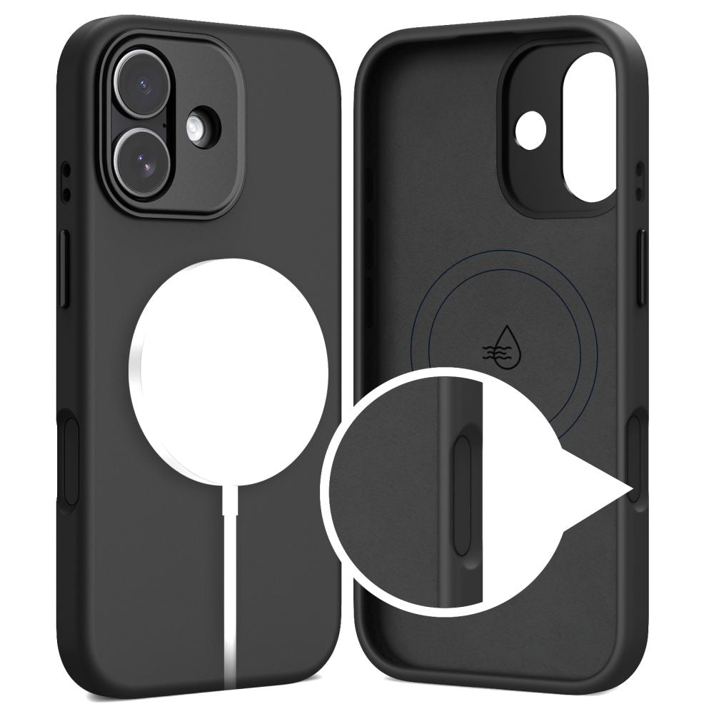 Tech-Protect Uniq MagSafe fodtøj til iPhone 17 - sort