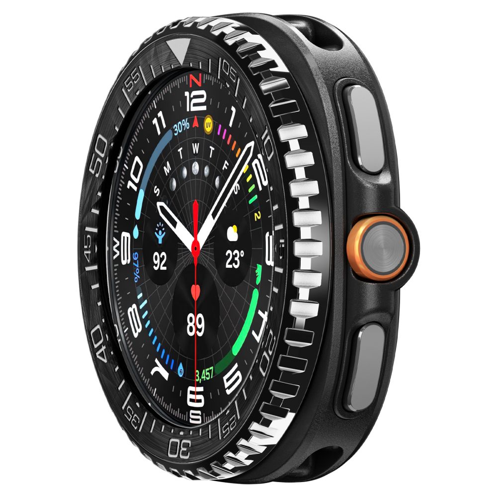 Spigen Bezel Tune Pro Diverna Samsung Galaxy Watch 8 Classic 46mm Cover - Black