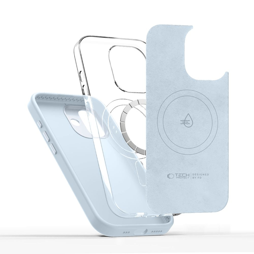 Tech-Protect Uniq MagSafe-hylster til iPhone 17 - blå